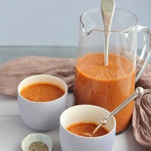 Gazpacho: cold Spanish tomato soup